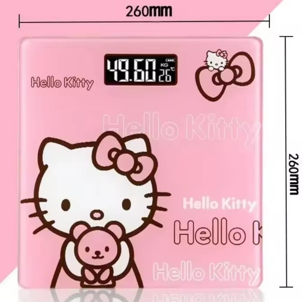 EXCLUSIVE - Hello Kitty Officially Licensed Bathroom Scale - USB Rechargeable - Picture 3 of 6